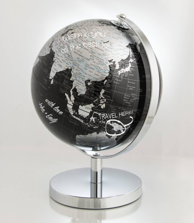 Silver Guest Signing Globe