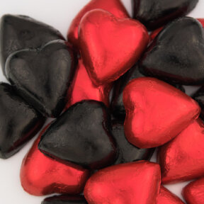 passion mix chocolate hearts