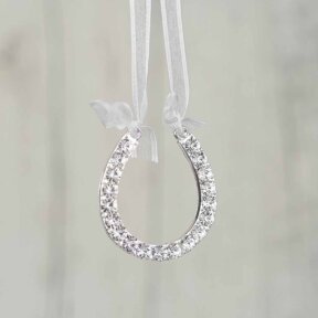 designer diamante horseshoe