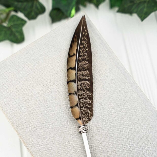Exotic Bronze Feather Pen