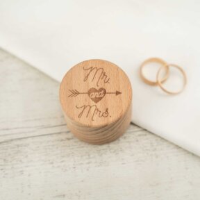 Mr and Mrs Ring Box  