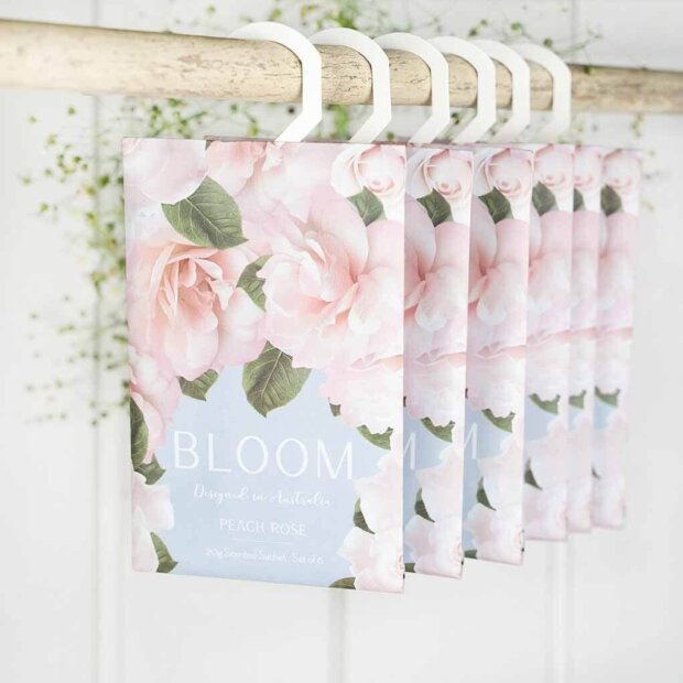Bloom Peach Rose Scented Sachets