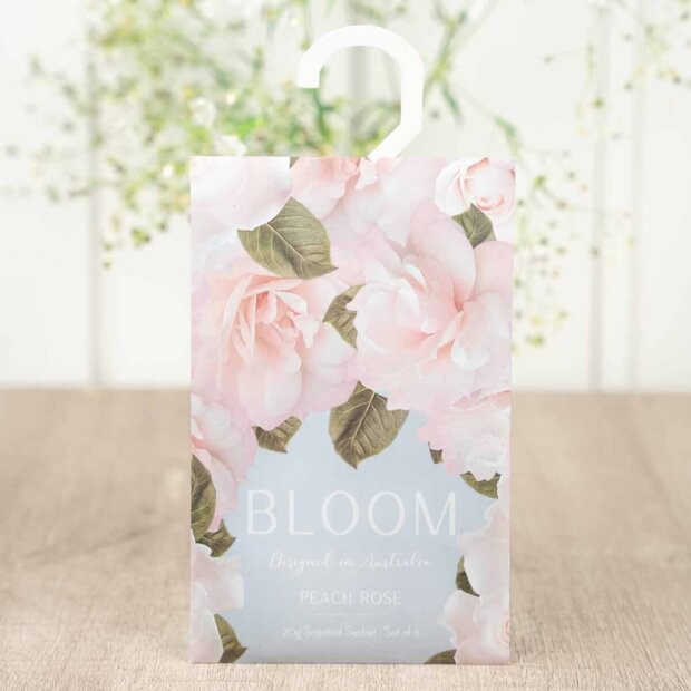 Bloom Peach Rose Scented Sachets