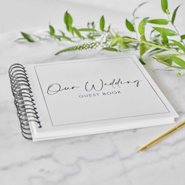 Simplicity Wedding Guest Book