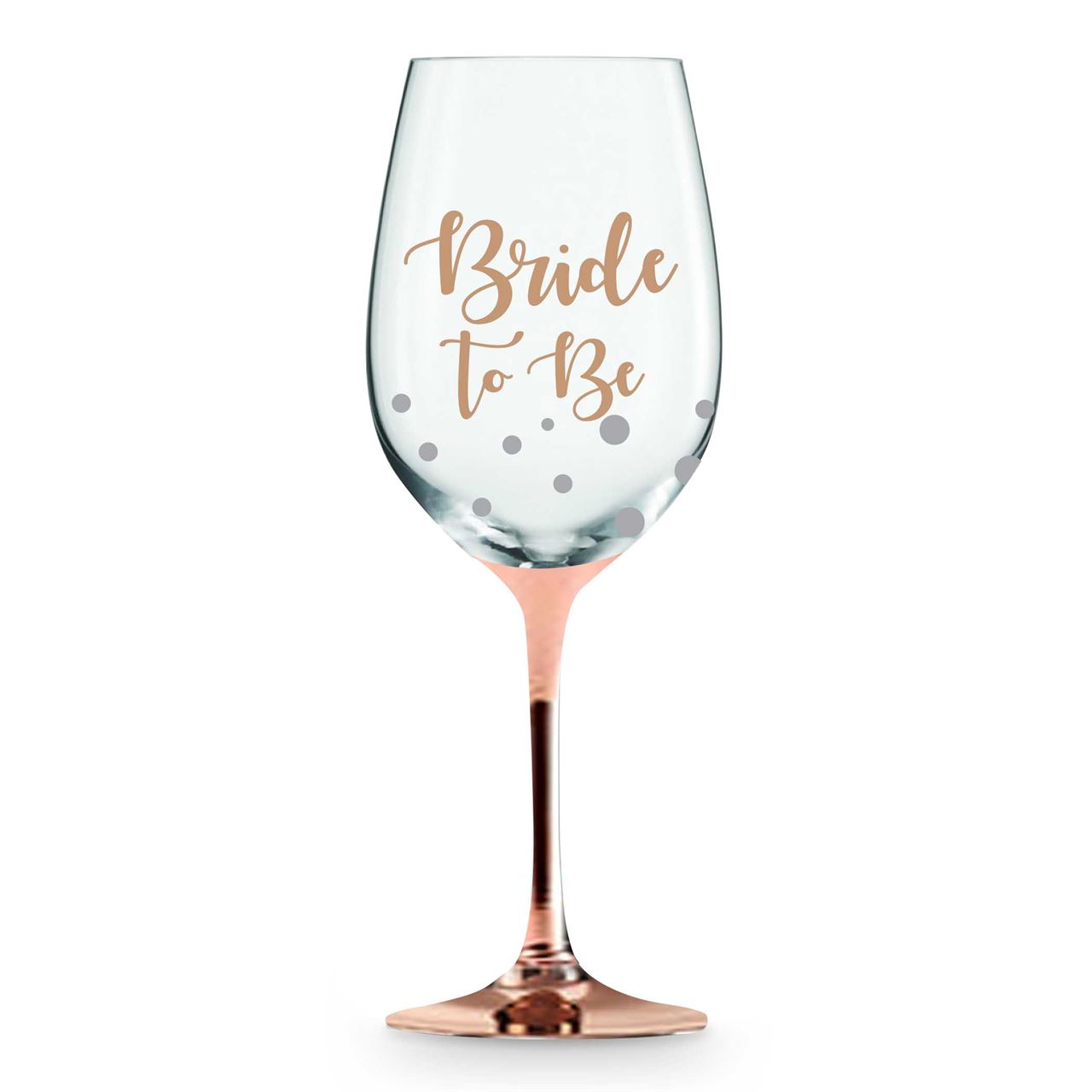 Bride To Be Wedding Glass