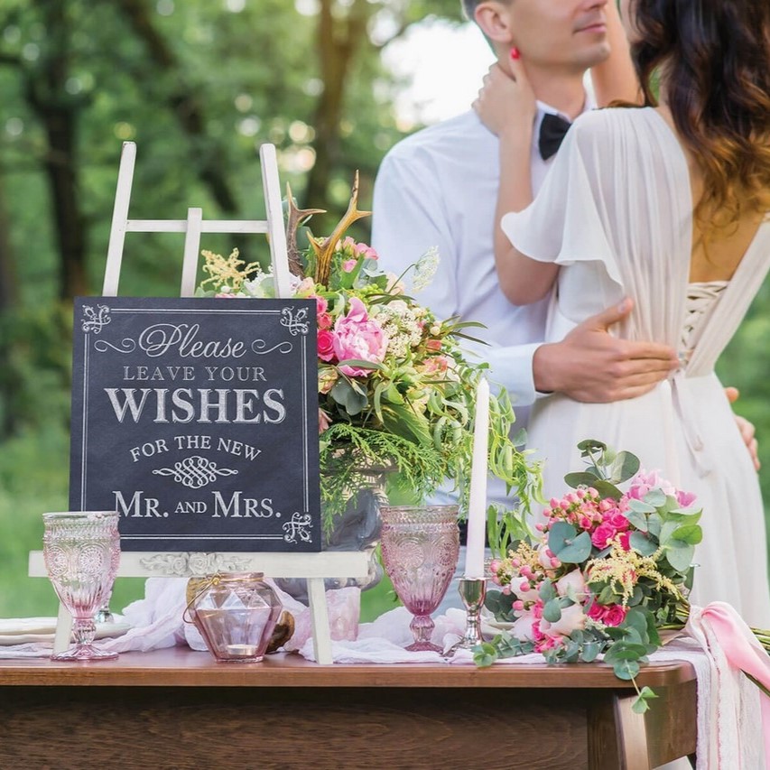 Wedding Wishes Sign