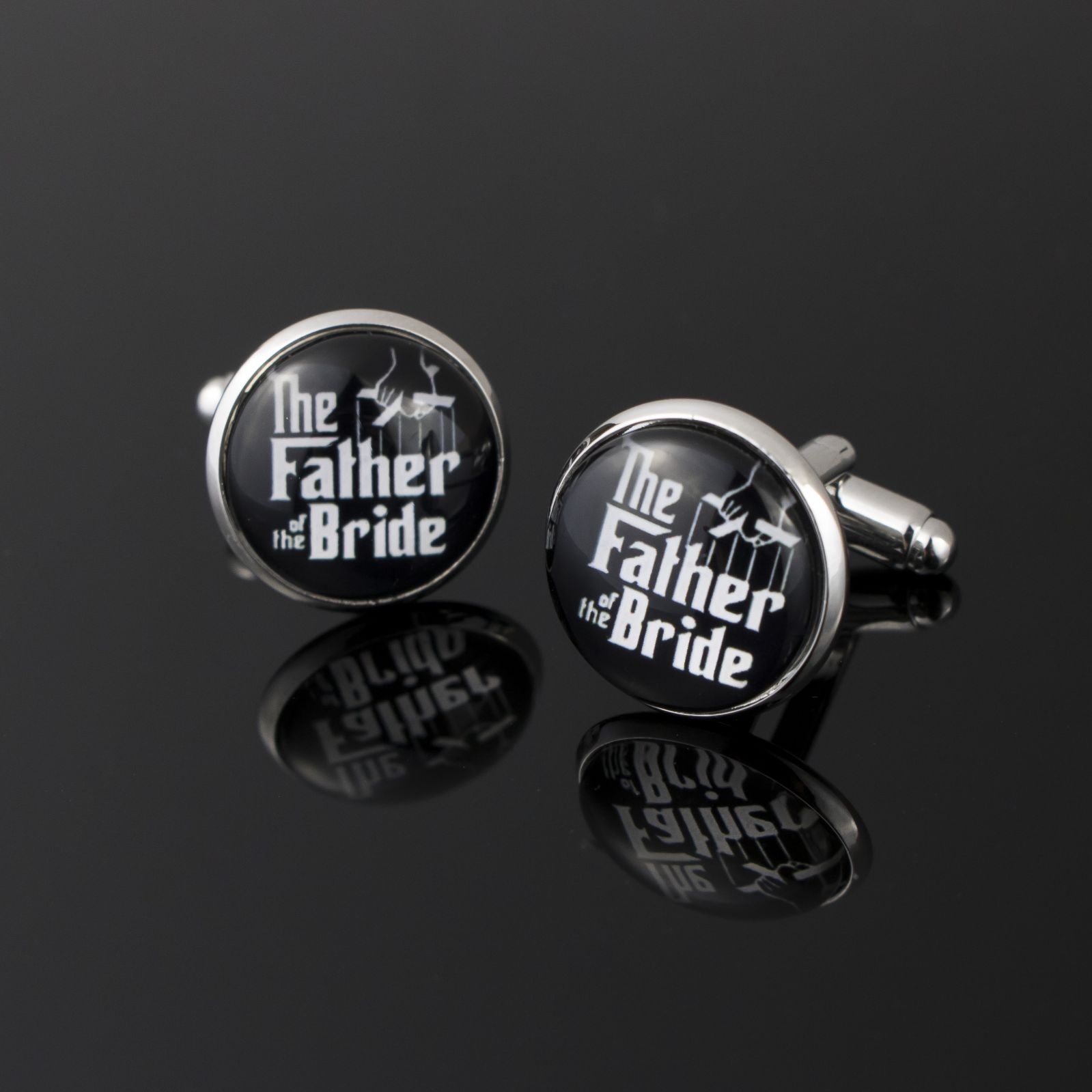The Father Of The Bride Godfather Cufflinks  