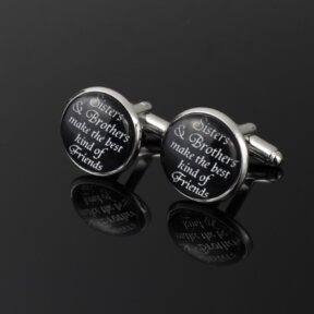 Wedding Cufflinks Sisters and Brothers  